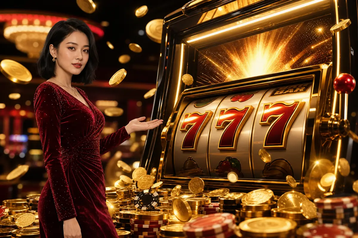 4777login Live Dealer Baccarat Table